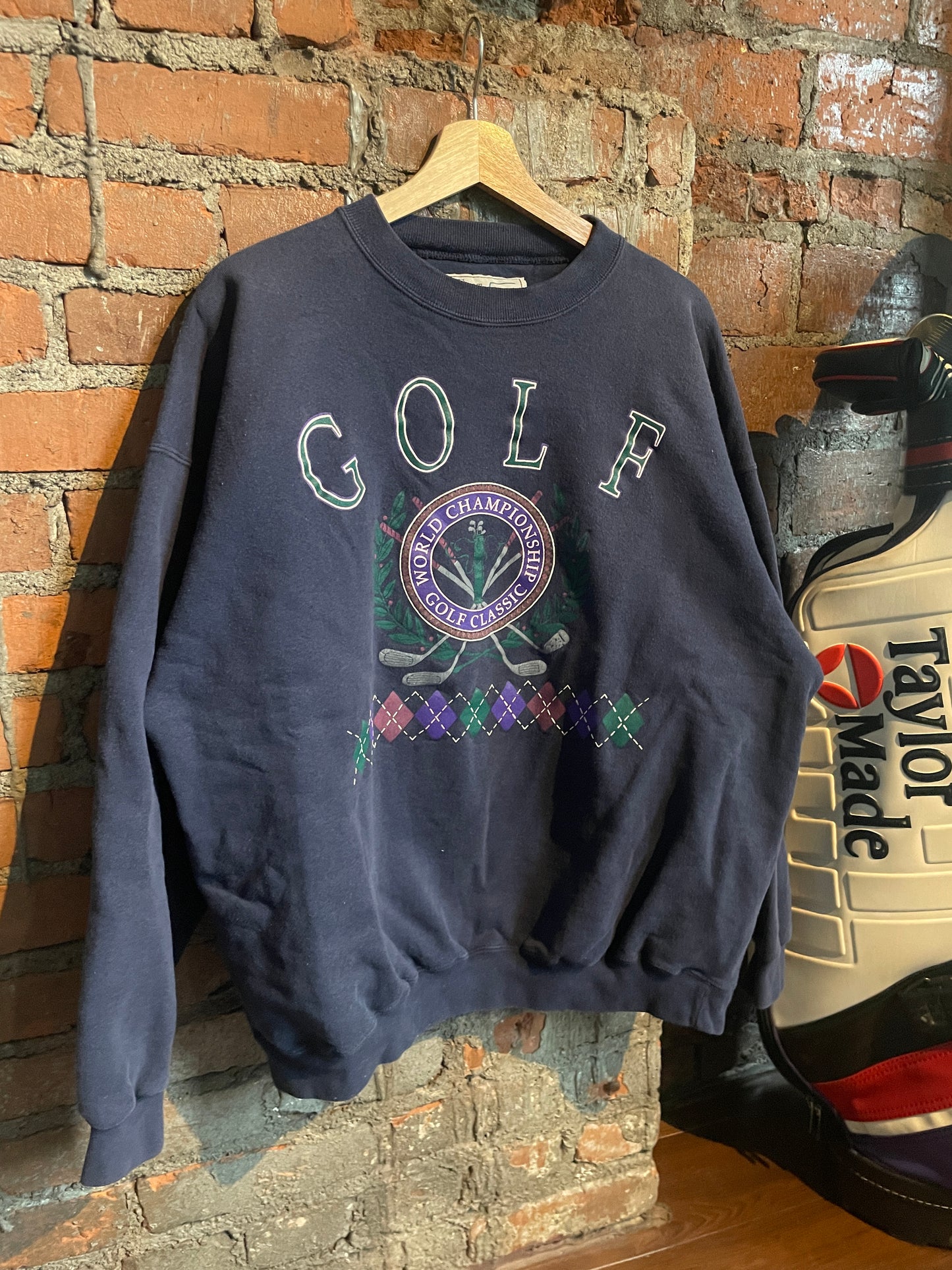 Classic Golf Crewneck Sweatshirt