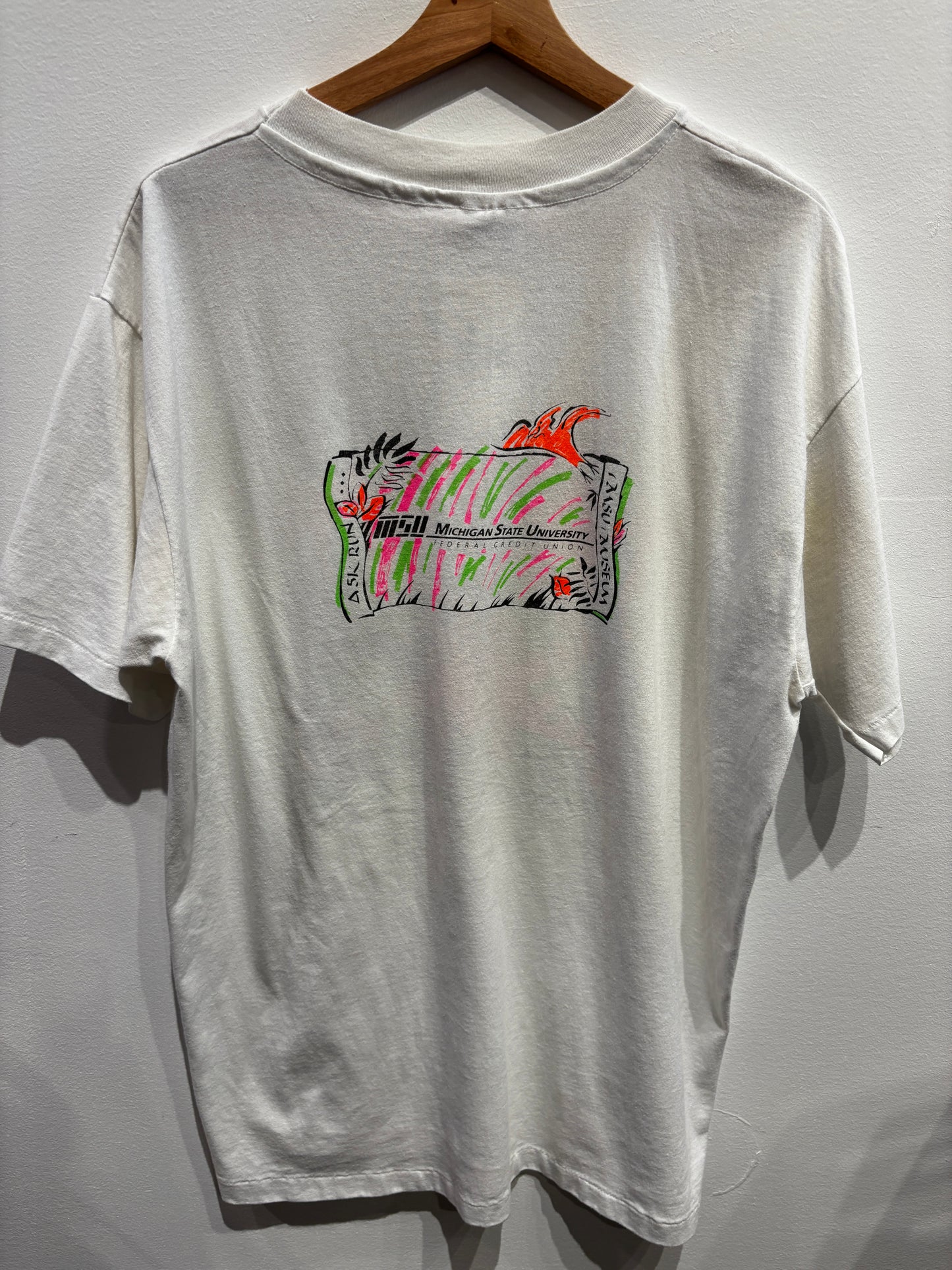 Michigan State Dinosaur Run Shirt