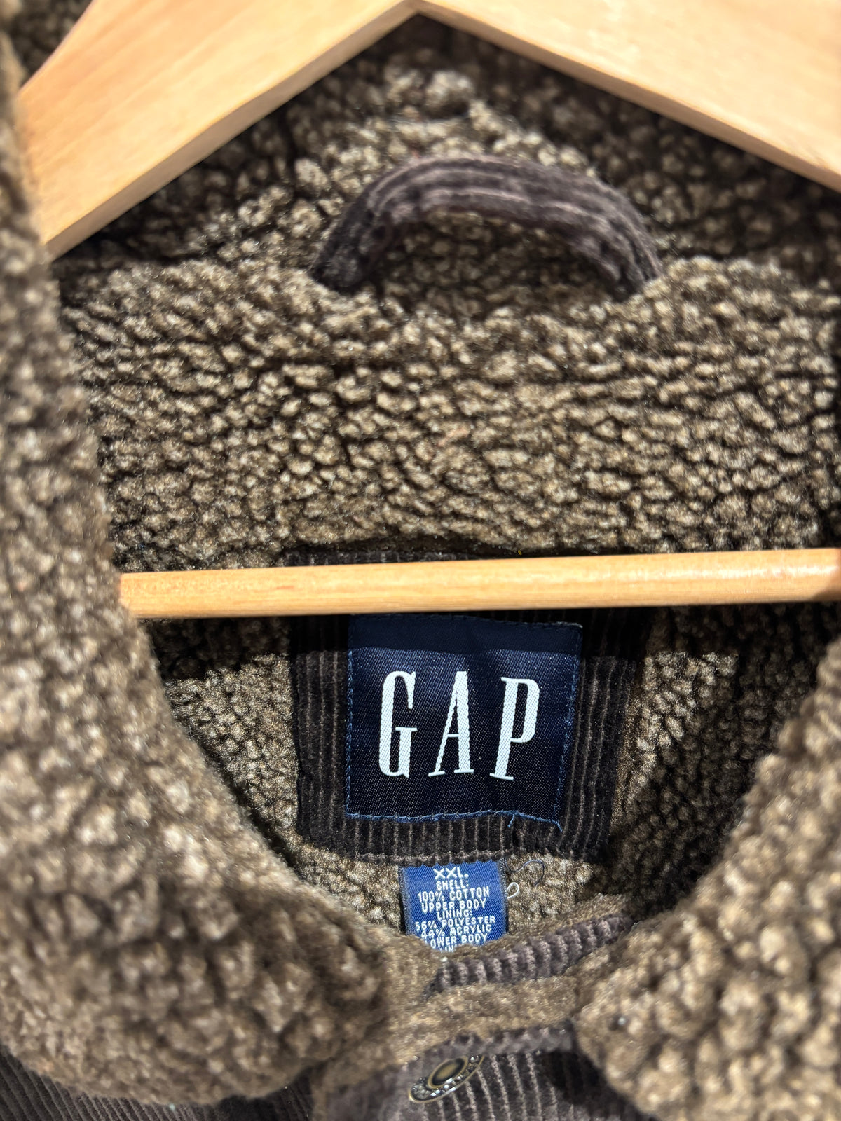 Gap Corduroy Overcoat Jacket
