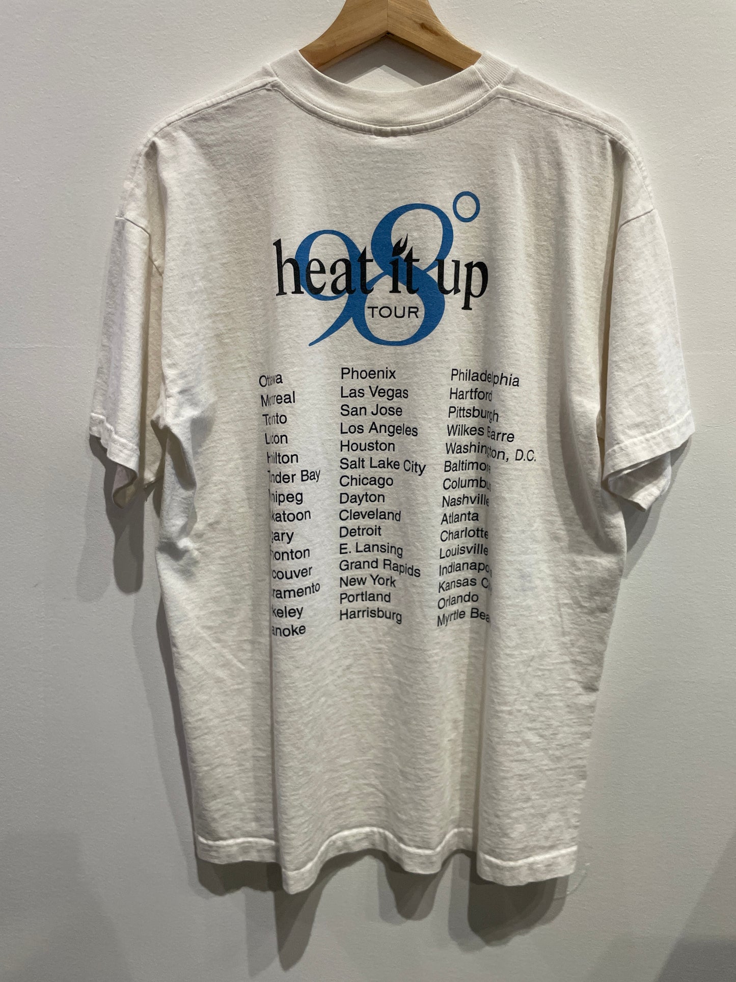 98 Degrees Tour Shirt