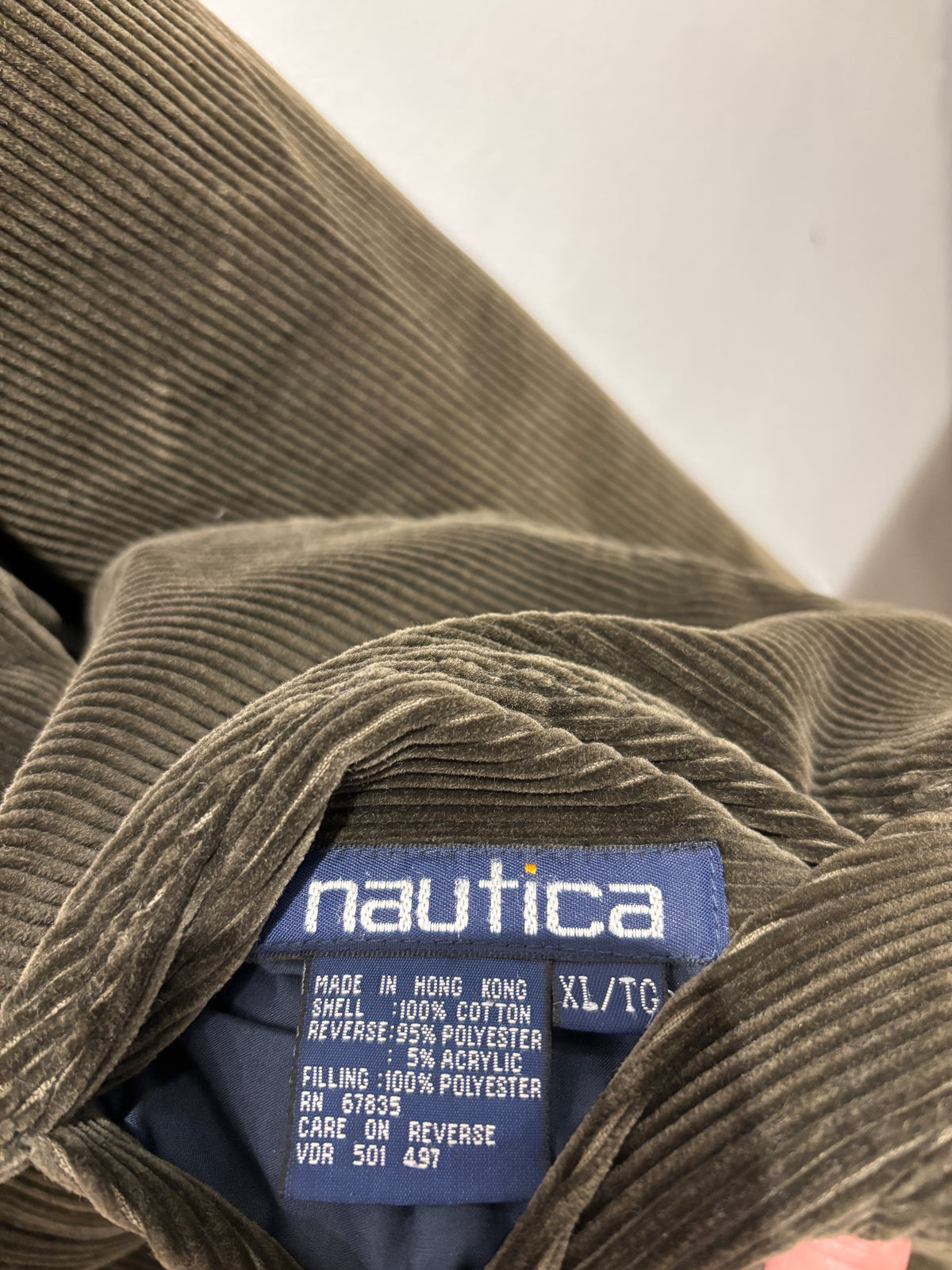 Nautica Reversible Corduroy Jacket