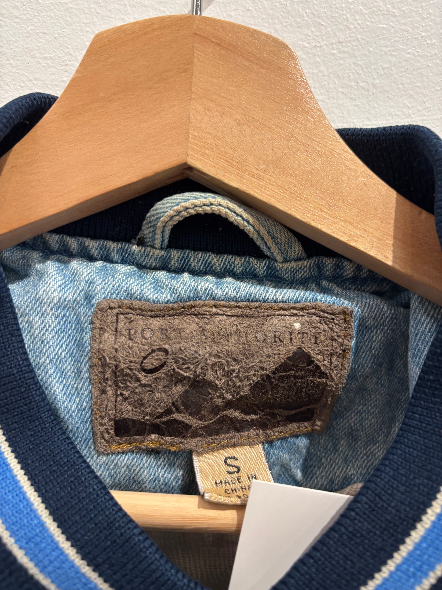 Denim Bomber Jacket