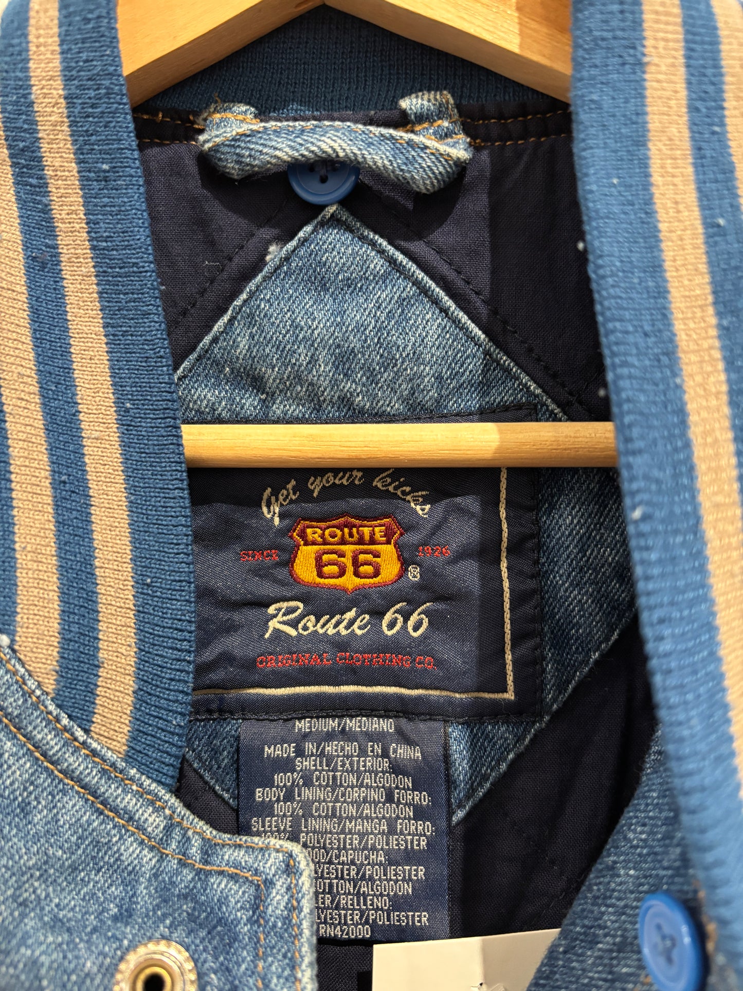 Denim Bomber Jacket