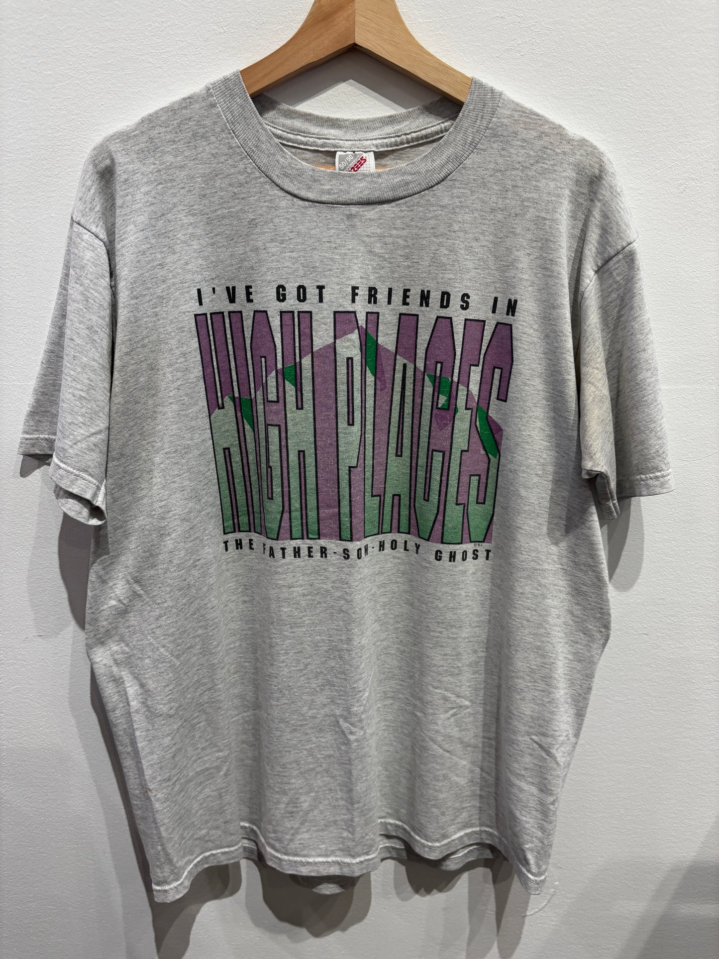 Friends In High Places Jesus Shirt