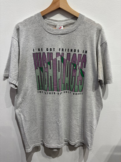 Friends In High Places Jesus Shirt