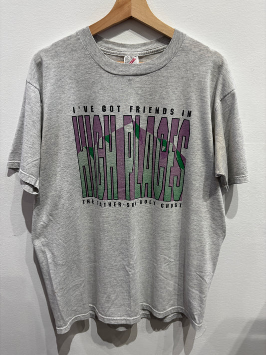 Friends In High Places Jesus Shirt
