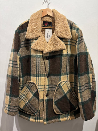 California Imperial Plaid Overcoat Jacket