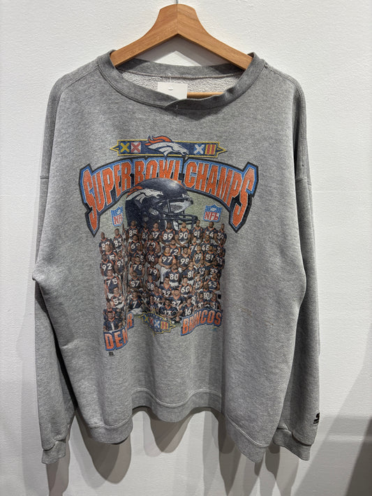 Denver Broncos Crewneck Sweatshirt