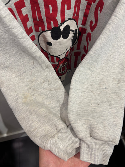 Cincinnati Bearcats Snoopy Crewneck Sweatshirt