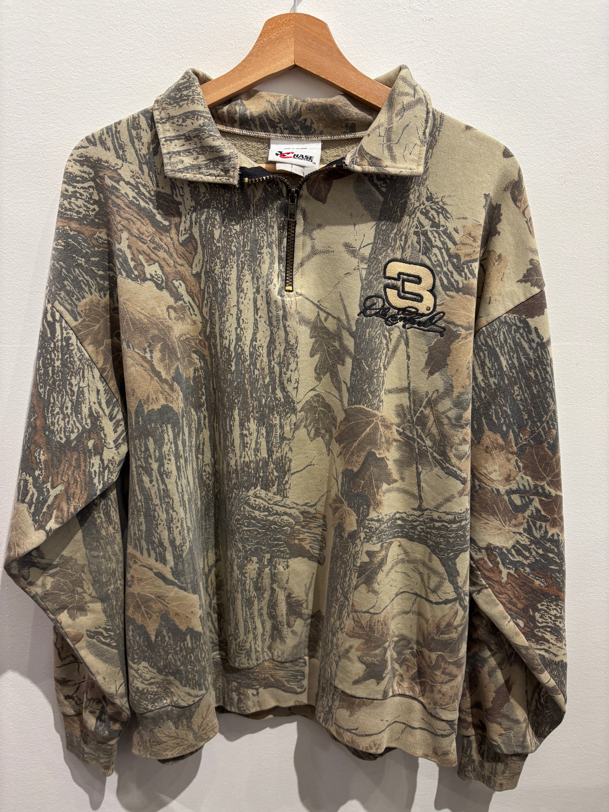 Dale Earnhardt Camo 1/4 Zip Sweatshirt