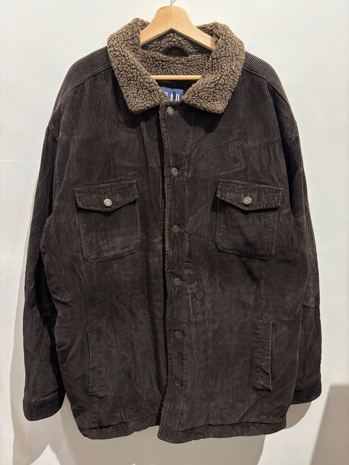 Gap Corduroy Overcoat Jacket