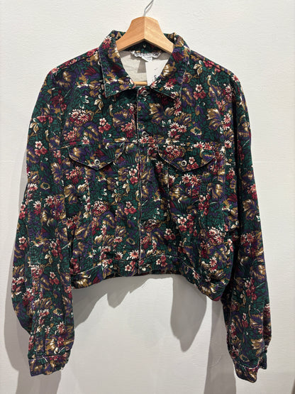 Floral Corduroy Jacket