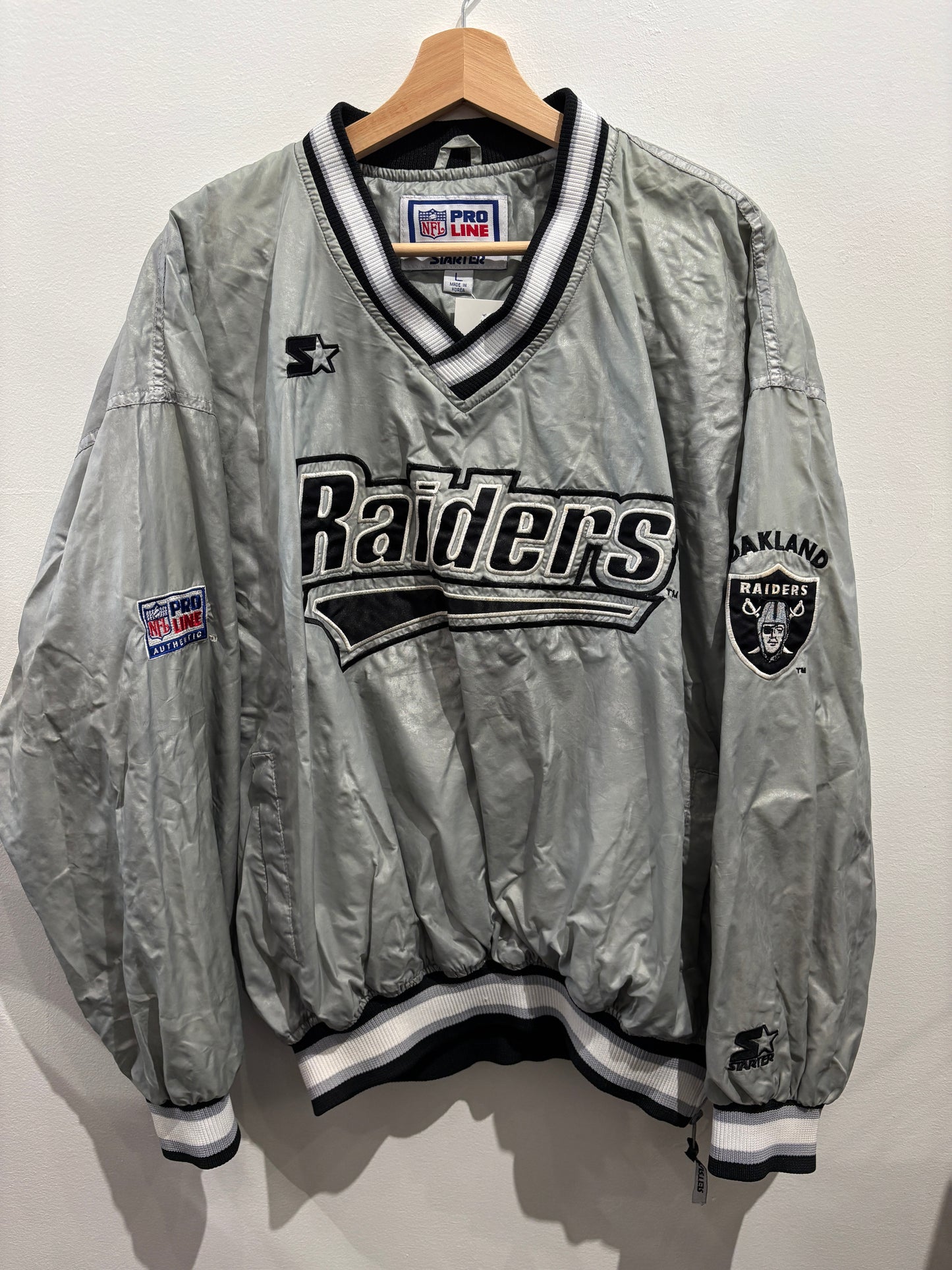 Oakland Raiders Windbreaker Jacket