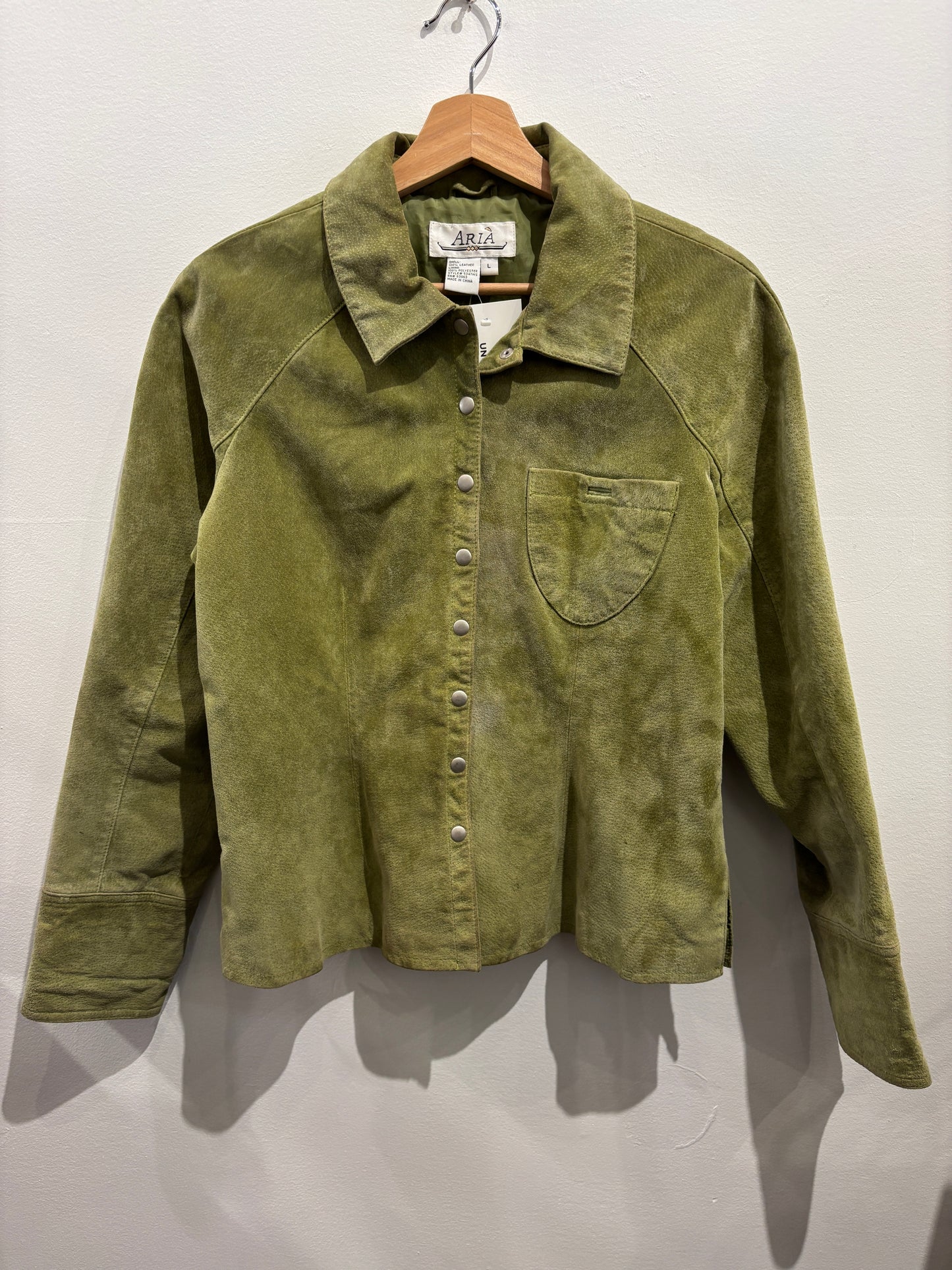 Aria Suede Leather Jacket