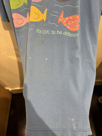 OK To Be Different Fish Shirt