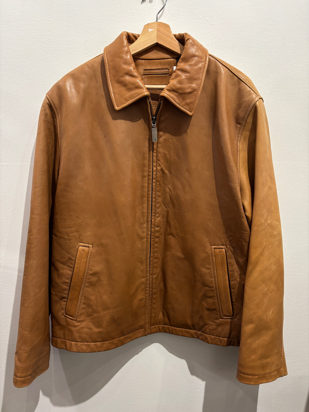 Roundtree & Yorke Lambskin Leather Jacket