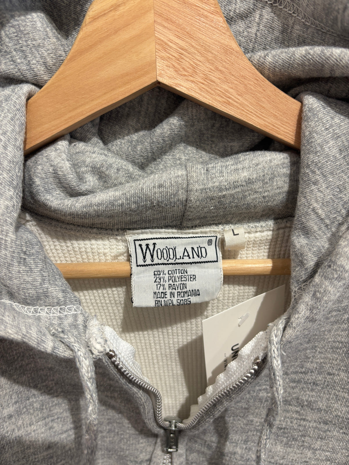 Woodland Thermal Lined Hooded Sweatshirt