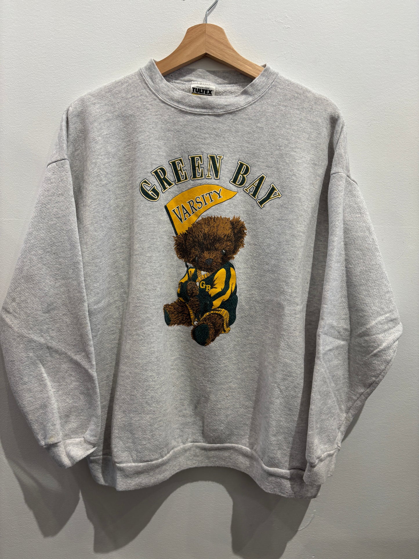 Green Bay Packers Bear Crewneck Sweatshirt