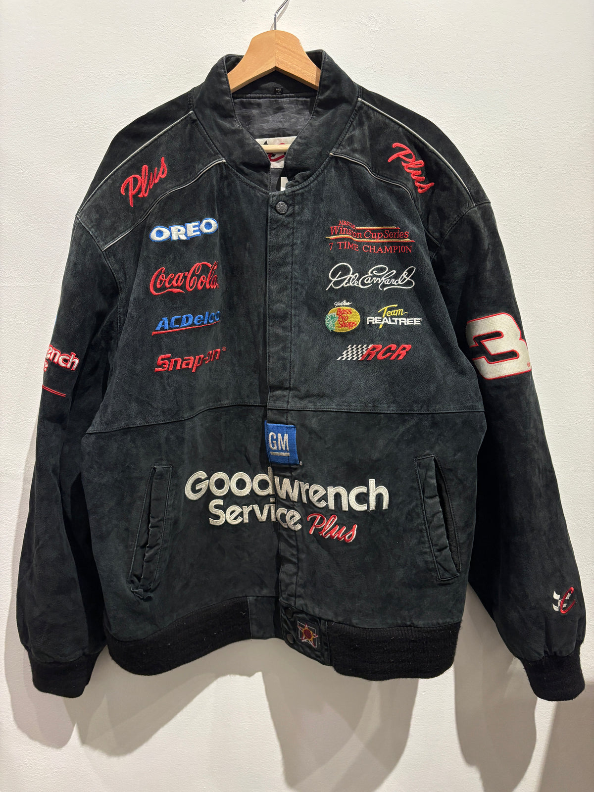 Dale Earnhardt Nascar Suede Jacket