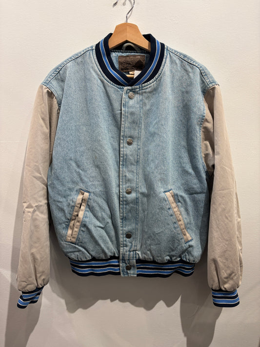 Denim Bomber Jacket