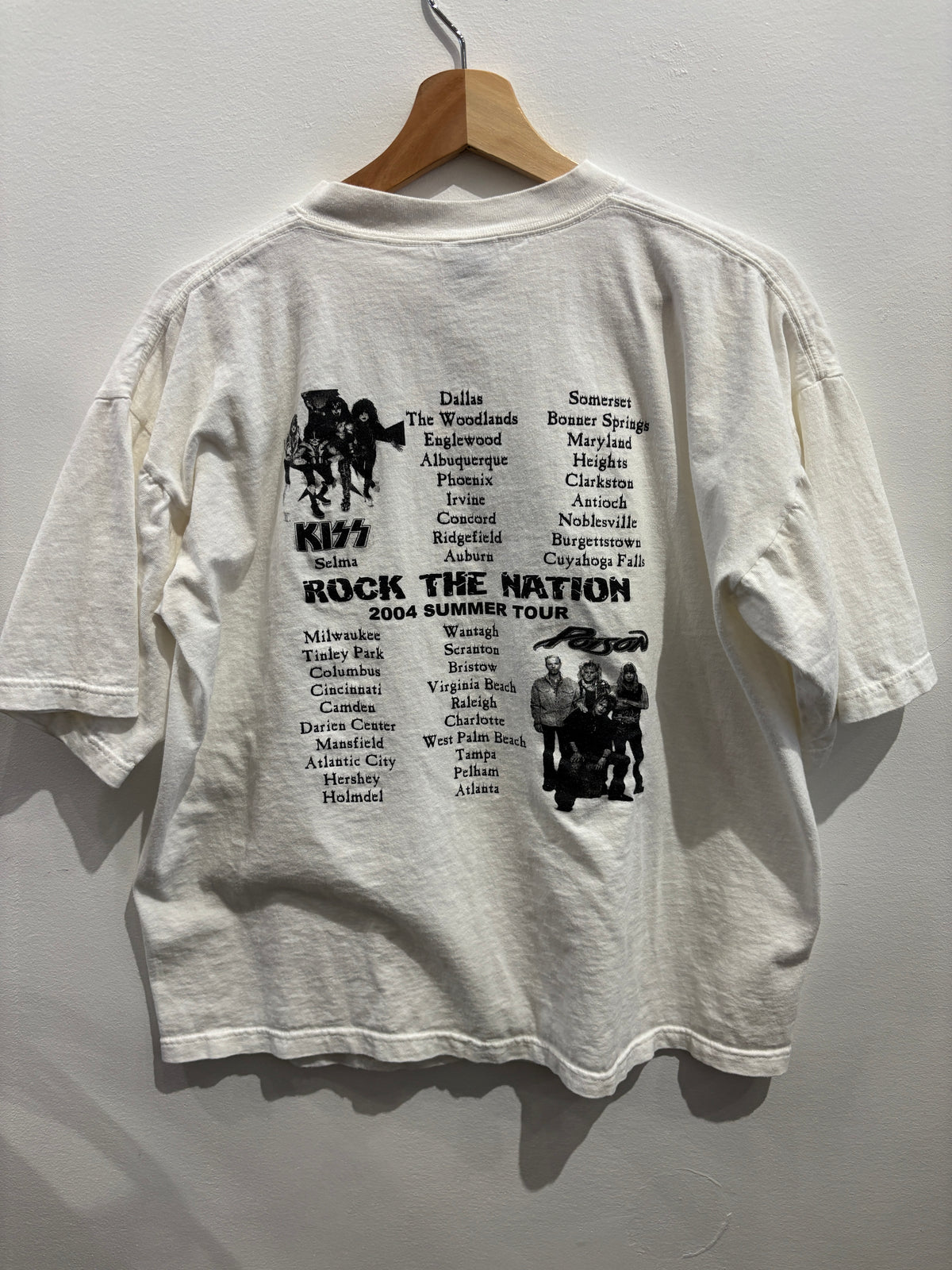 KISS & Poison Tour Shirt