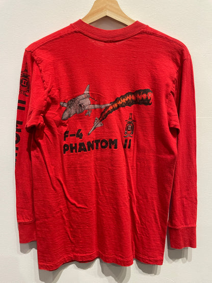 F4 Phantom Fighter Plane Long Sleeve Shirt