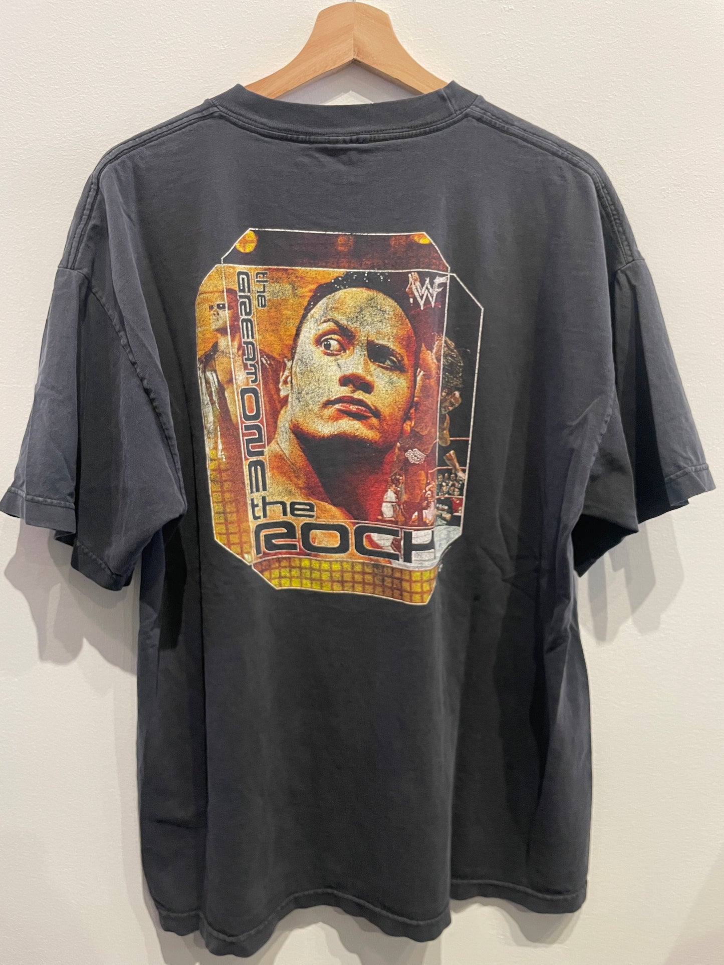 The Rock WWF Shirt