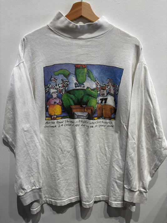 Pepsi Mock Neck Shirt