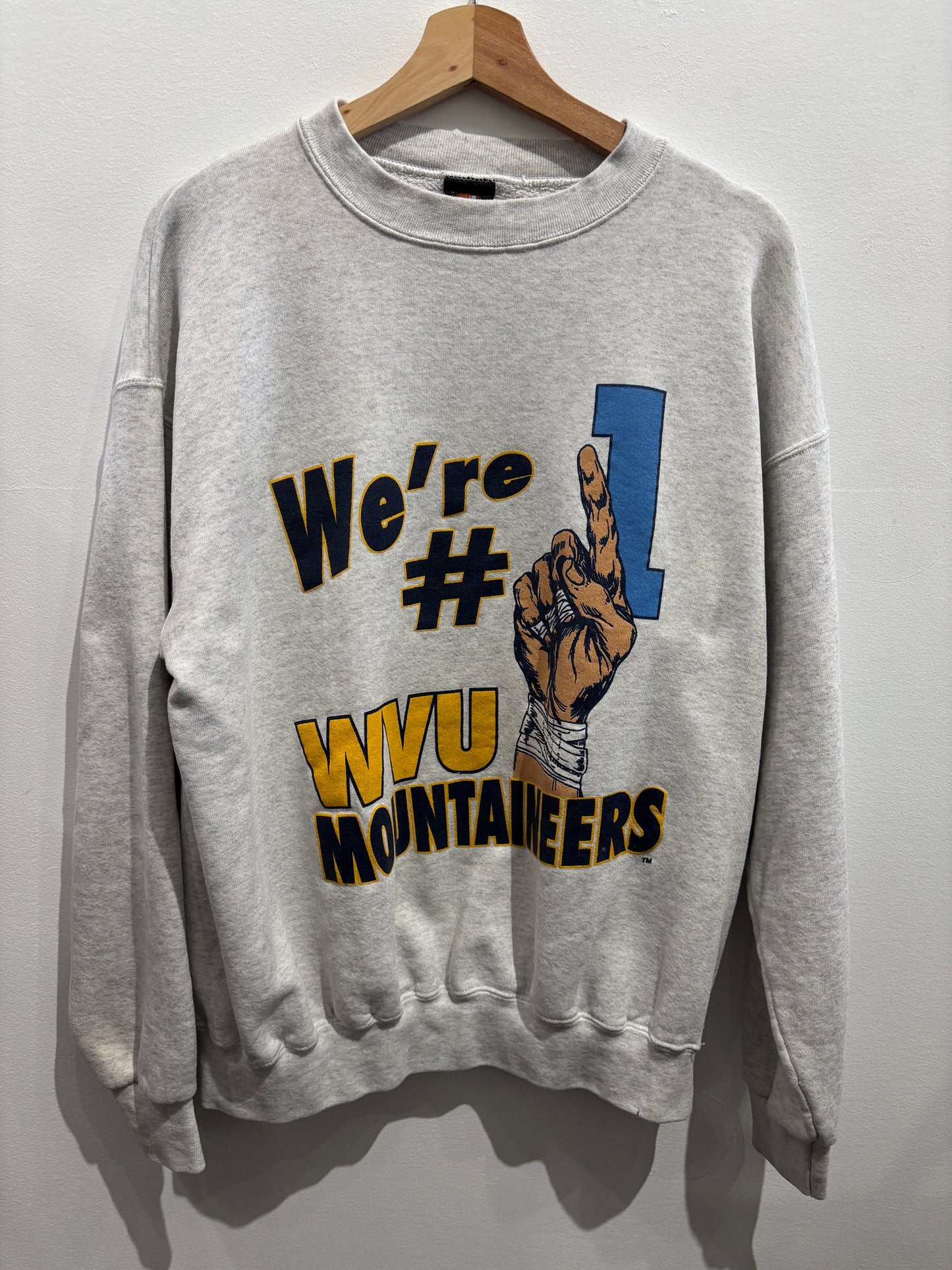 West Virginia Mountaineers Crewneck Sweatshirt