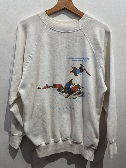 Youghiogheny White Water Rafting Crewneck Sweatshirt