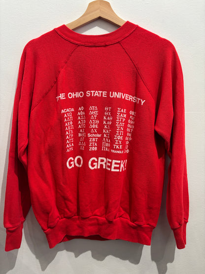 Ohio State Greek Life Crewneck Sweatshirt