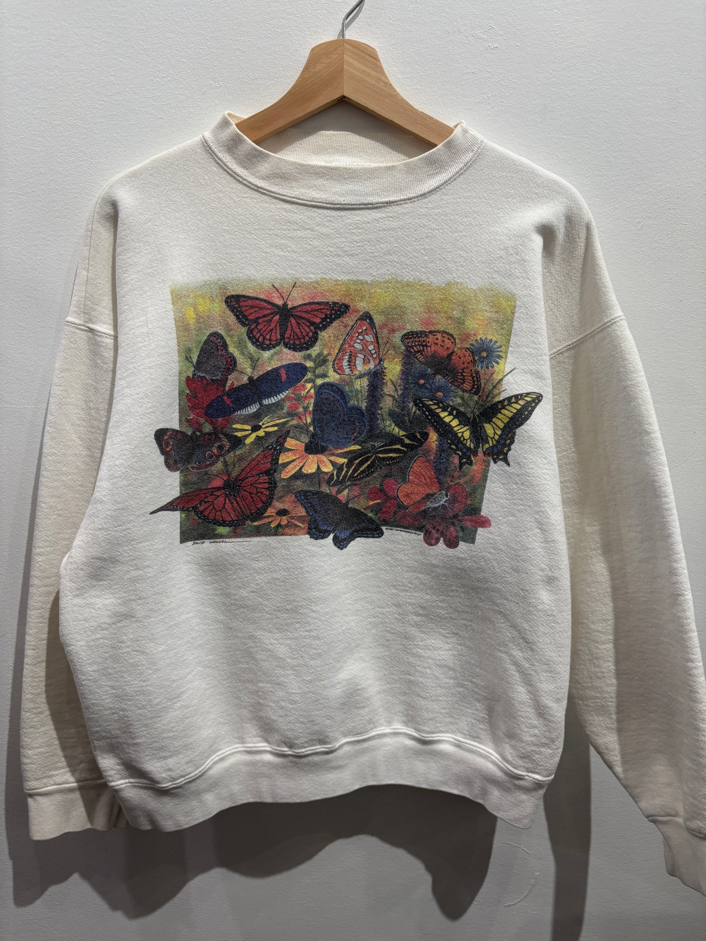 Butterflies Crewneck Sweatshirt