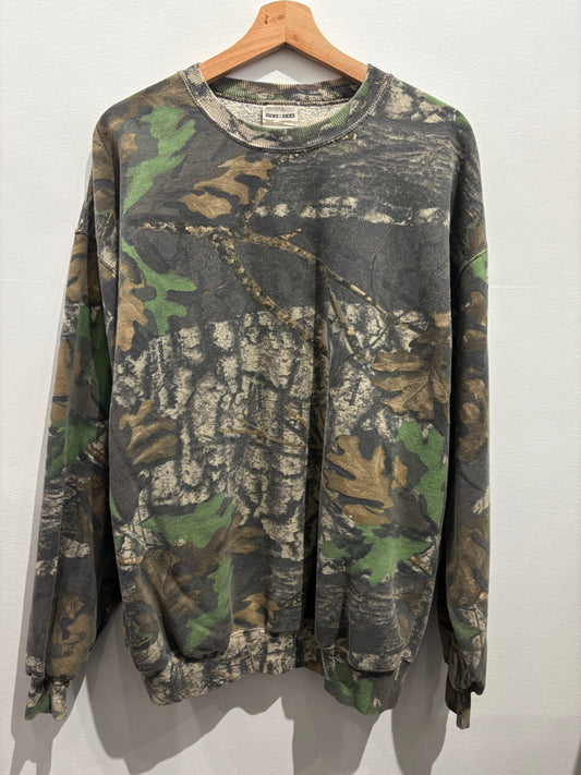 Camo Crewneck Sweatshirt