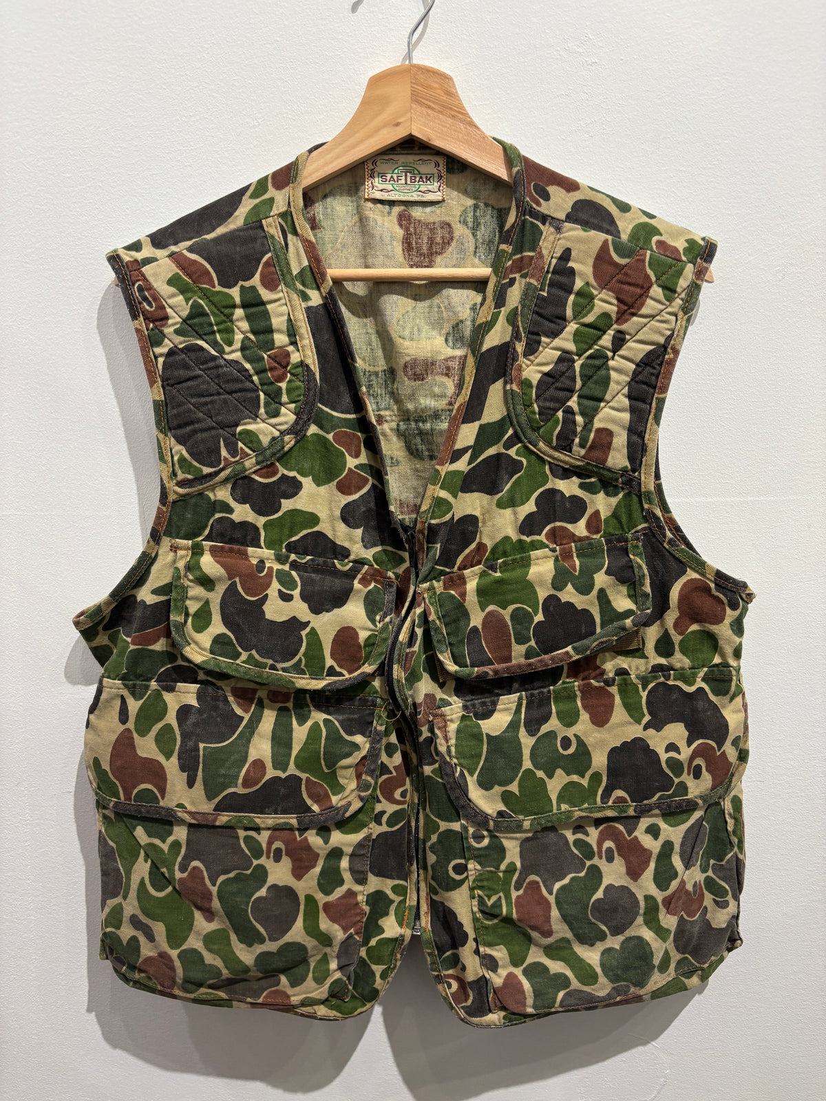 SafTbak Camo Vest