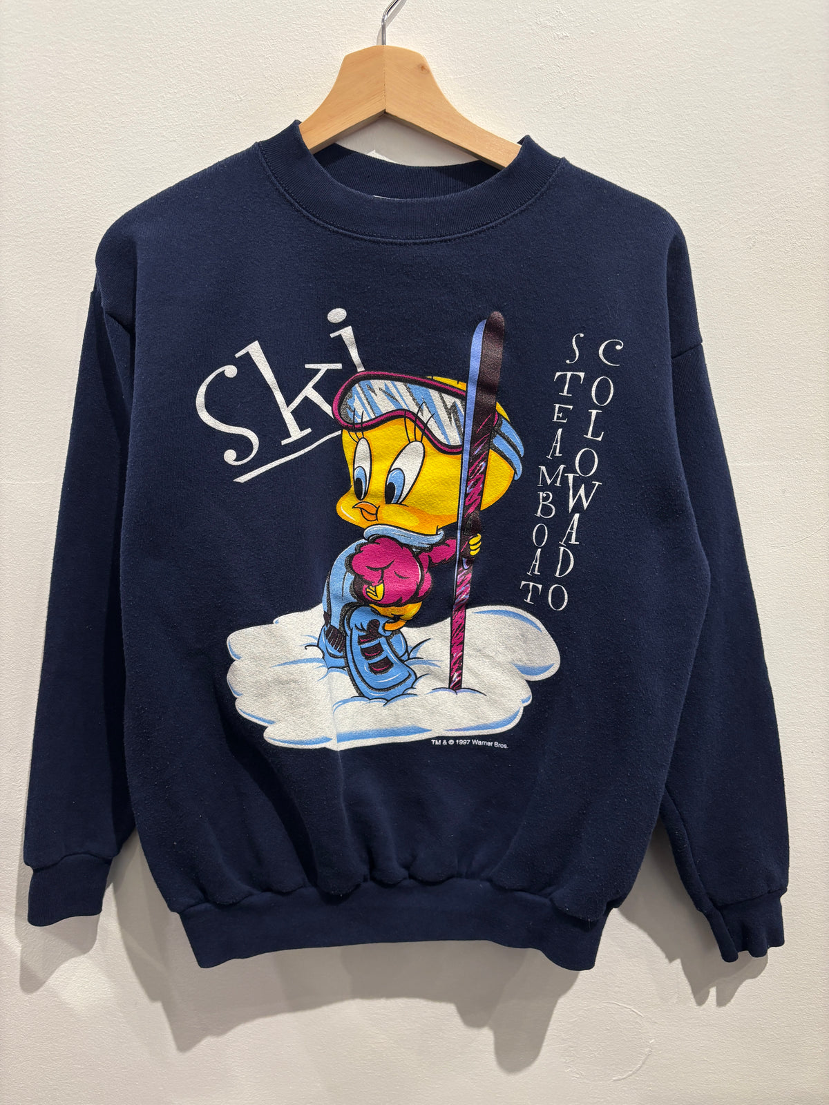 Tweety Ski Colorado Crewneck Sweatshirt