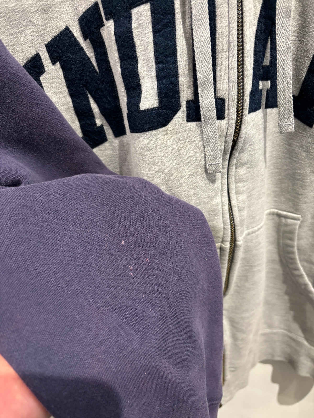 Indians Zip Up Sweatshirt